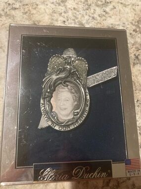 Silver-Tone Memorial Ornament - Silver Picture Frame